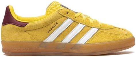 adidas dames geel|Adidas gazelle sandalen.